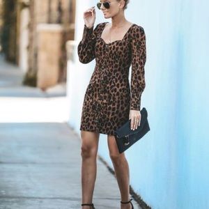 NWOT - VICI CORVETTE DREAMS LEOPARD DRESS